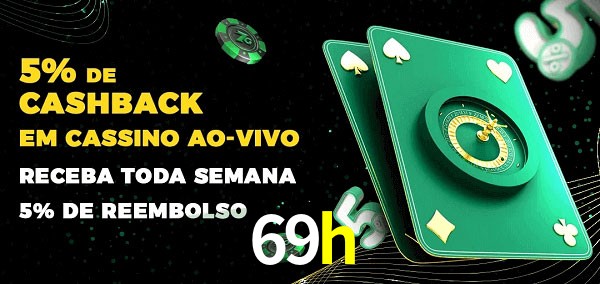 Promoções do cassino ao Vivo 69h